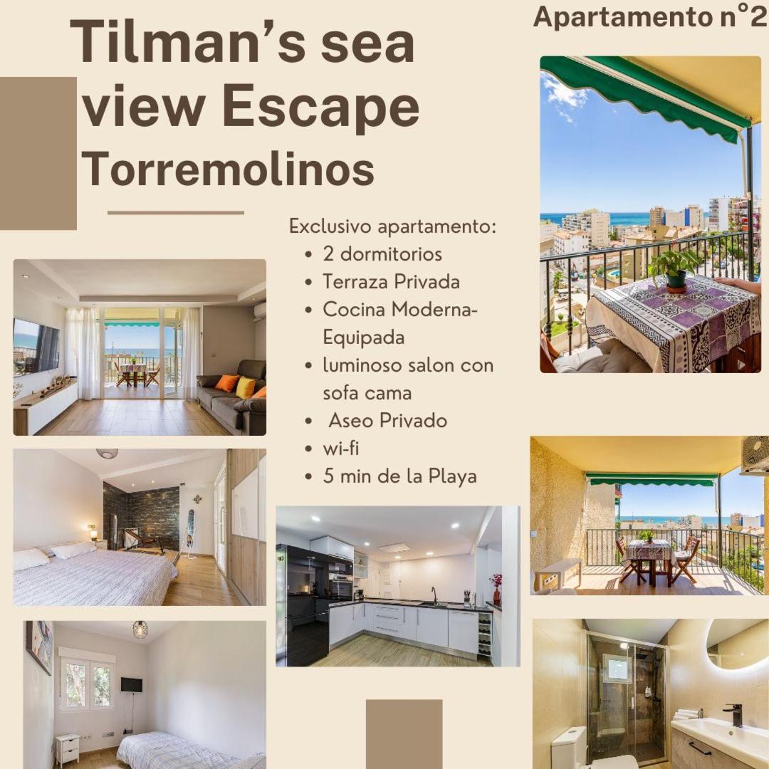 Frida'S Home-Sea View Terrace ตอร์เรโมลิโนส ภายนอก รูปภาพ