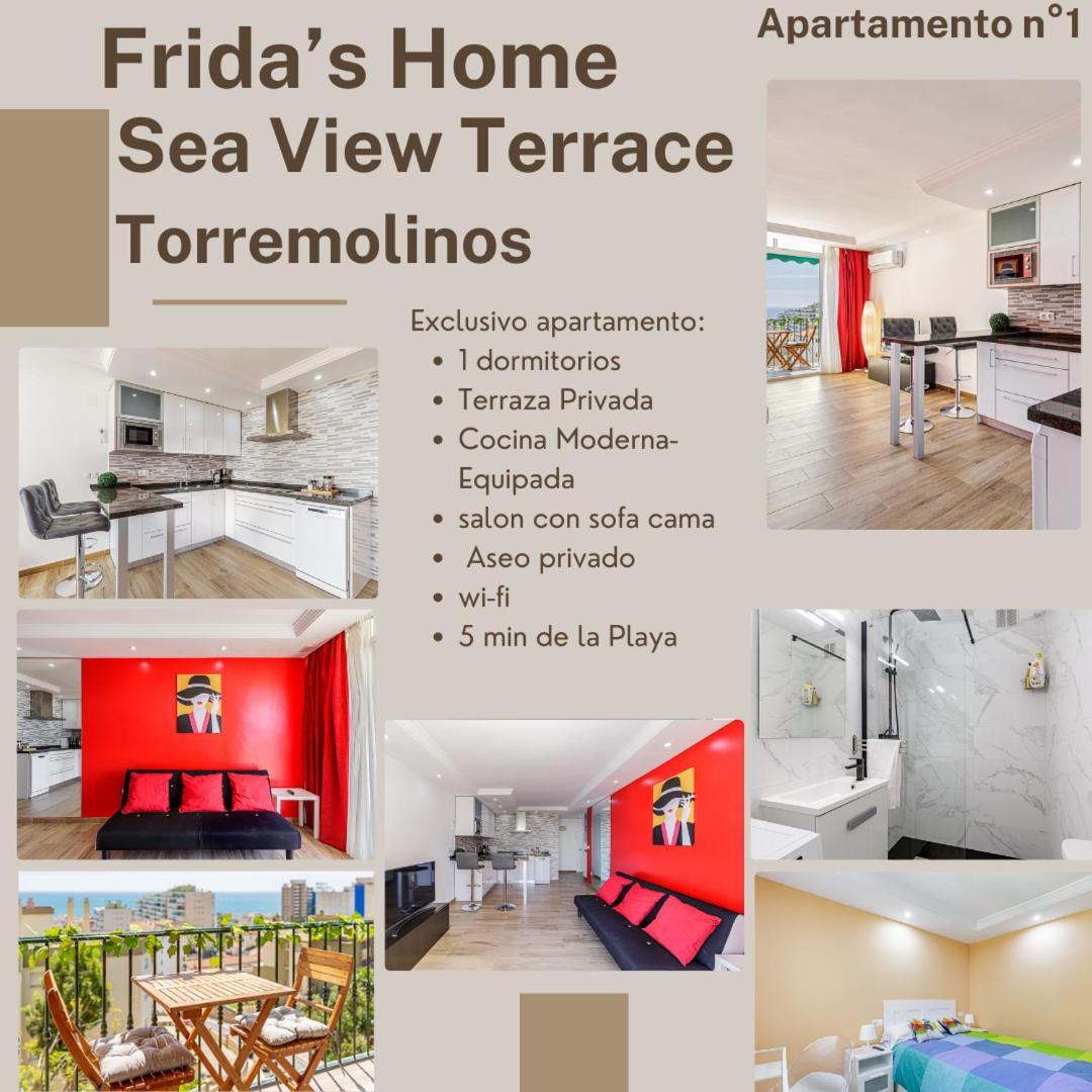 Frida'S Home-Sea View Terrace ตอร์เรโมลิโนส ภายนอก รูปภาพ